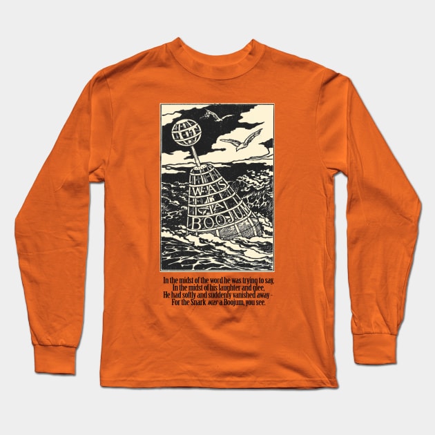 It Was A Boojum - The Hunting Of The Snark Long Sleeve T-Shirt by The Blue Box